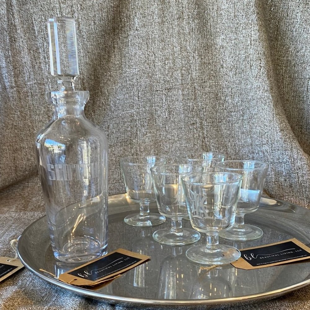 Crystal Scotch Decanter